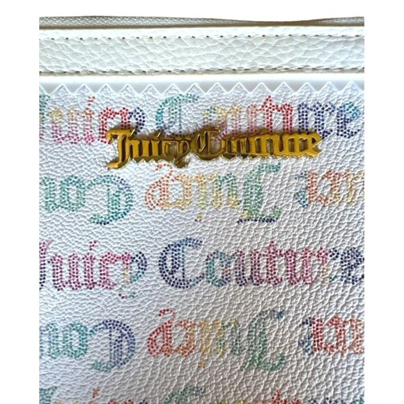 JUICY COUTURE LOGO WRISTLET WITH REMOVABLE HANDBAG CHARM NWOT - Picture 5 of 11